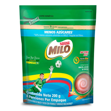 MILO ACTIGEN E DOY PACK 200G FREE