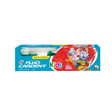 CREMA FLUOCARDENT KIDS 55G + CEPILLO