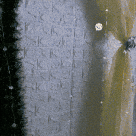 Cortina Esferas Navidad 2.8 x 1.9 m 120 LED Cristal Luces Decorativas 1815A