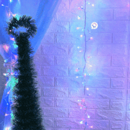 Cortina Luz LED 3.70 x 1.90 M Extensión 800 LED Navidad 2050