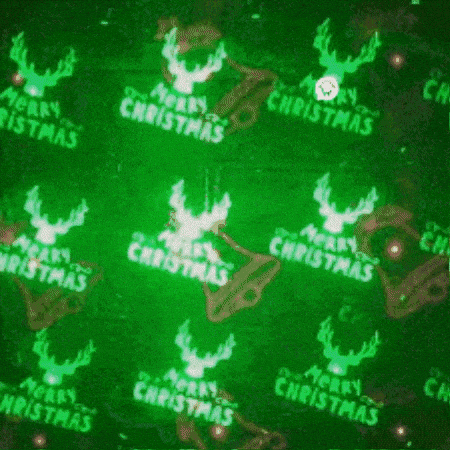 Proyector Luz Laser Audio Rítmica Multi Punto - Figuras de Navidad Discotecas Bar 1674