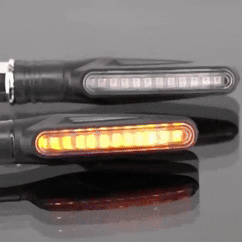 Direccionales LED Secuenciales x2 Moto Trasera o delantera Con Stop CD-391178