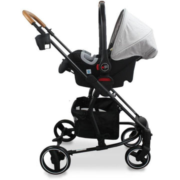 COCHE TRAVEL SYSTEM PRIMA SL461A BEBESIT GRIS-