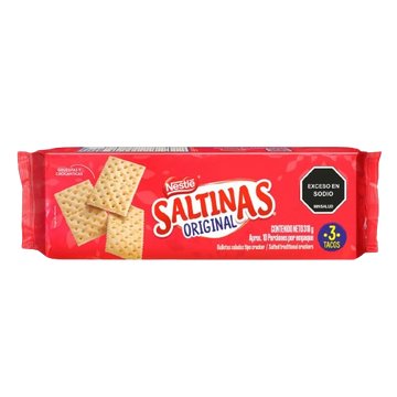GALLETA SALTINAS 318G 3 TACOS