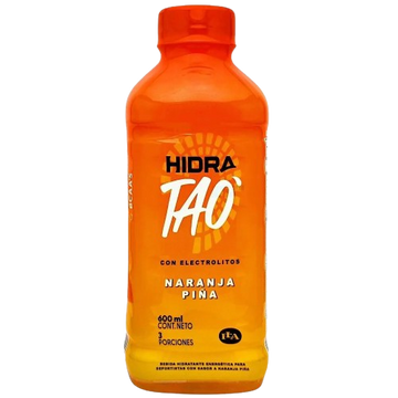 BEBIDA HIDRATANTE TAO 600ML NARANJA PINA