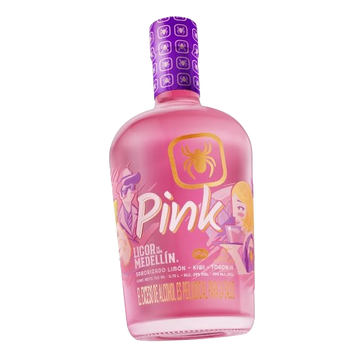 LICOR DE RON MEDELLIN 750ML PINK 29