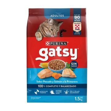 CUIDO GATSY 1500G PESCADO Y SALMON