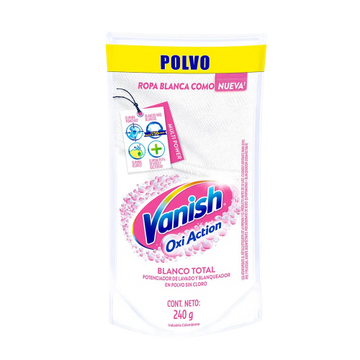 LIMPIADOR VANISH 240G BLANCO POLVO