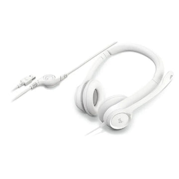 AURICULARES USB H390 PARA PC WHITE