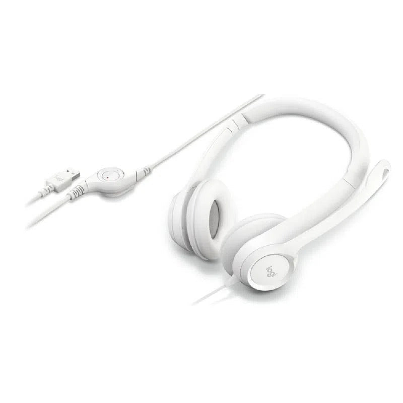 AURICULARES USB H390 PARA PC WHITE