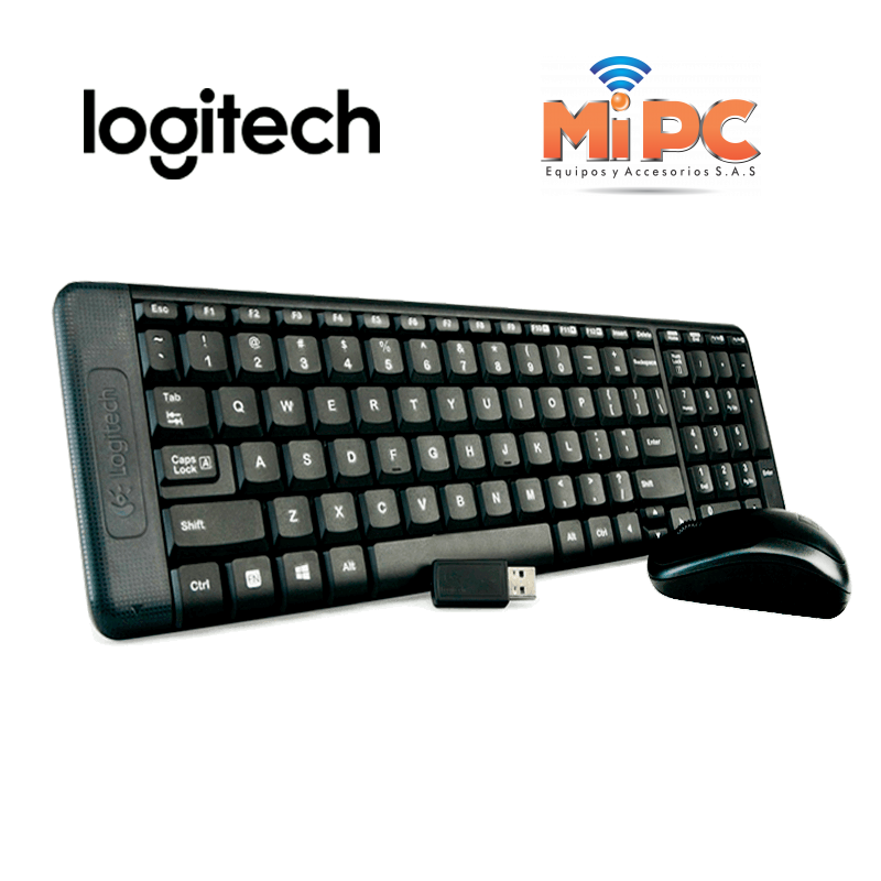 COMBO Teclado  + Mouse Inalambrico Logitech MK 220