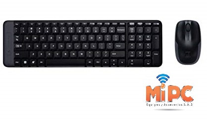 COMBO Teclado  + Mouse Inalambrico Logitech MK 220