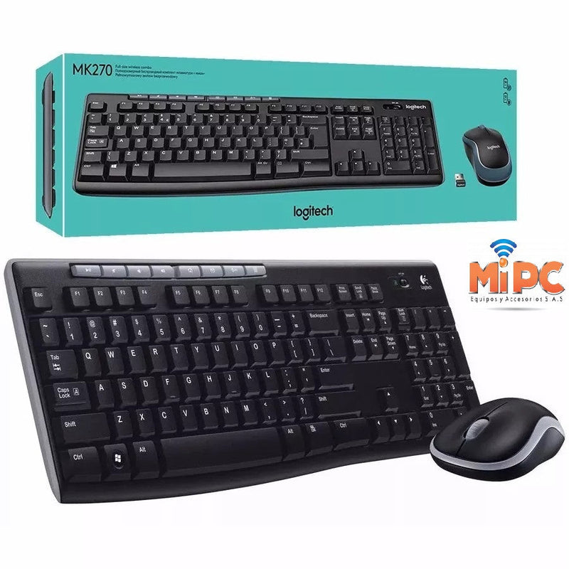 COMBO Teclado + Mouses Logitech MK270