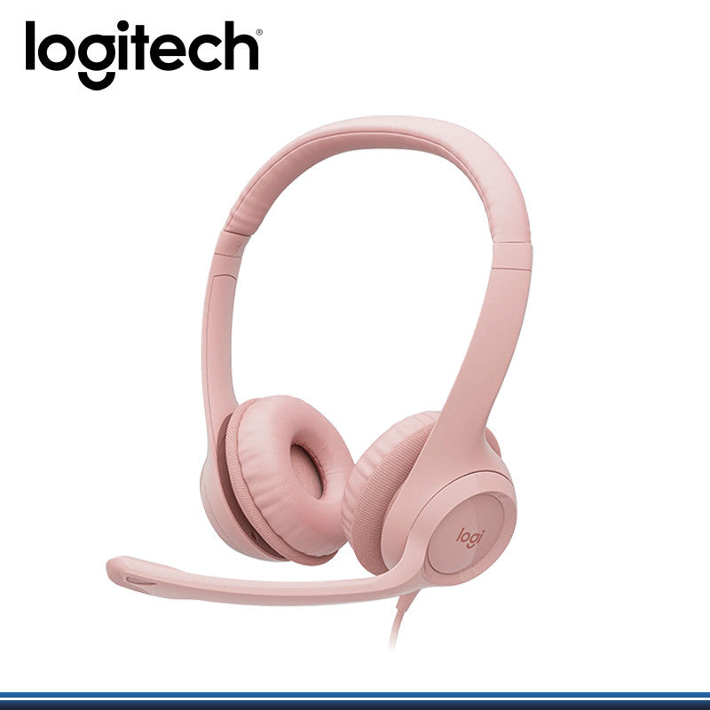 Diadema Logitech H390 Rosada