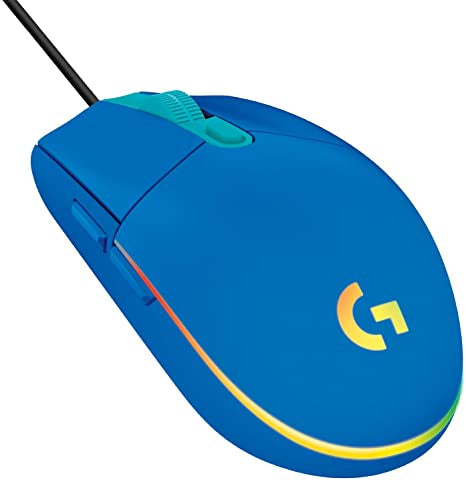 Mouse Gamer Logitech G203 RGB LightSync Azul