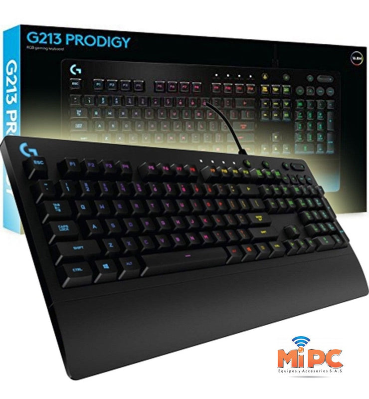 Teclado Logitech Gamer RGB G213 Prodigy