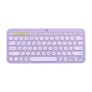 Teclado Logitech K380 Inalambrico Bluetooth Multidispositivos LAVANDA