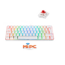 Teclado VSG MINTAKA 60% Blanco Switche KAILH RED