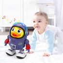 Pato astronauta bailarín con luz y sonido 50% OFF
