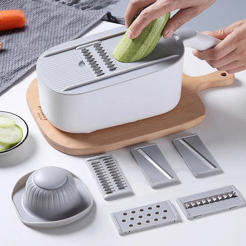 Rallador 6 en 1 Multifuncional con Accesorios ECOCO