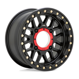 KMC KS235 BEADLOCK 15X6 4X137 ET 38 BOCIN: 112.1 S-BLK JW15037