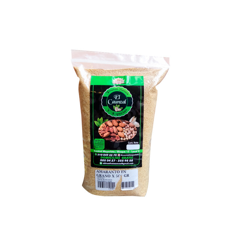 AMARANTO EN GRANO 500G EL CAUNZAL