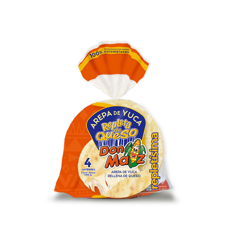 AREPA YUCA REPLETA 400GR