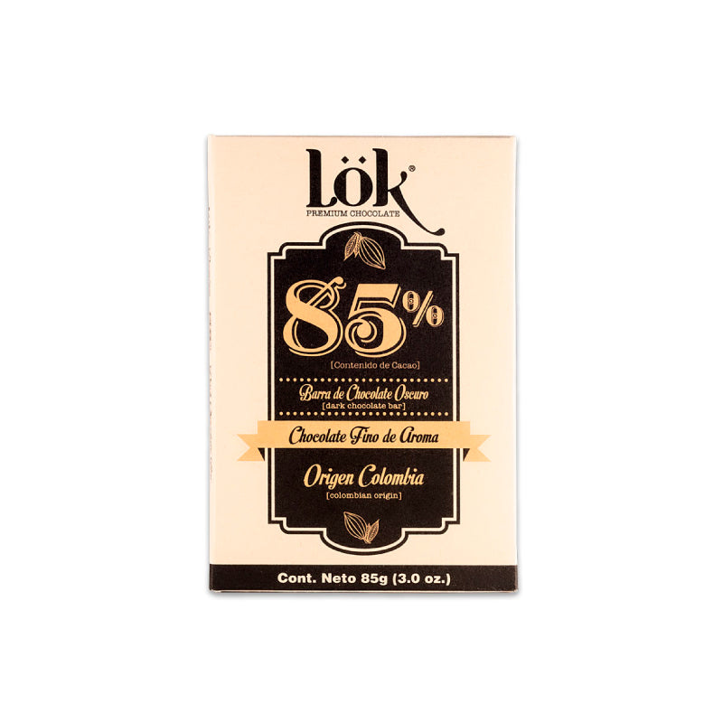 BARRA DE CHOCOLATE LOK 85% 85G