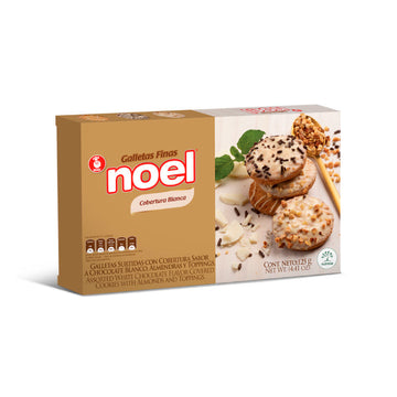 GALLETA NOEL 125G CHOCOLATE BLANCO