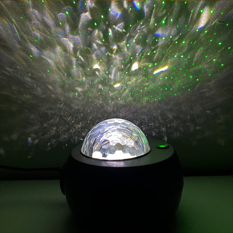 Parlante Proyector De Luces Led Con Control
