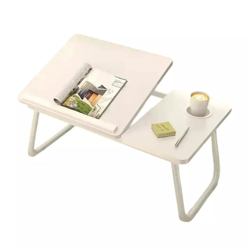 Mesa Plegable, Graduable y Con Portavasos AE0036