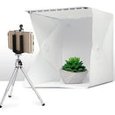 Estudio Fotográfico Con Luz Led Plegable 2 Medidas