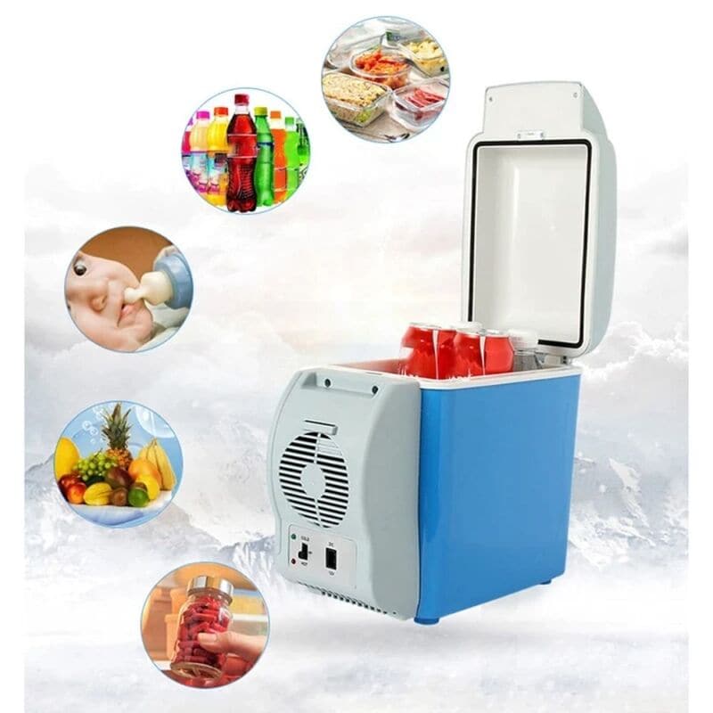 Mini Nevera Portátil De Carro Eléctrico Frio Y Caliente