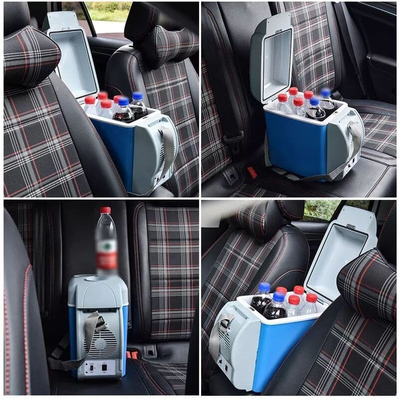 Mini Nevera Portátil De Carro Eléctrico Frio Y Caliente