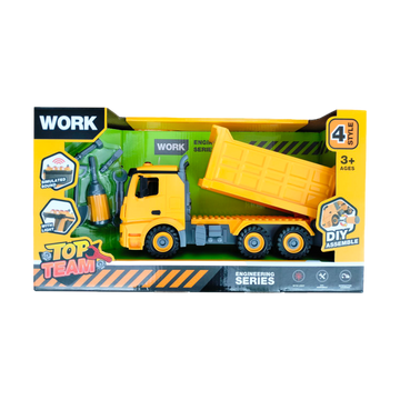 CARRO VOLQUETA ¡DIVERSIÓN Y AVENTURA PARA LOS PEQUEÑOS CONSTRUCTORES! SG-2294 MUNBE