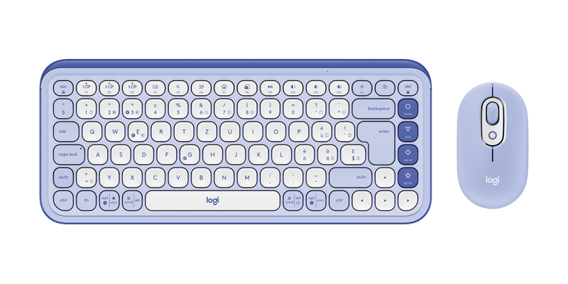 Combo Teclado y Mouse Logitech POP ICON