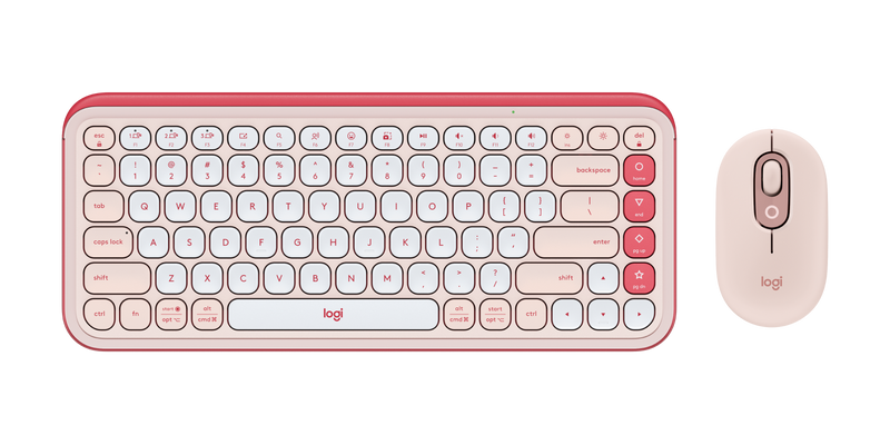 Combo Teclado y Mouse Logitech POP ICON