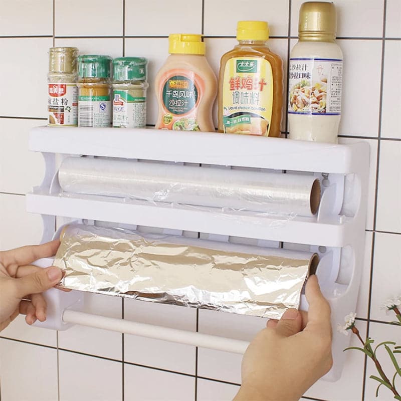 Portarrollos De Cocina 4 En 1 GRANDE A0515