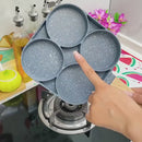 Sartén 4 Compartimientos Cacerola Antiadherente Cocina H5