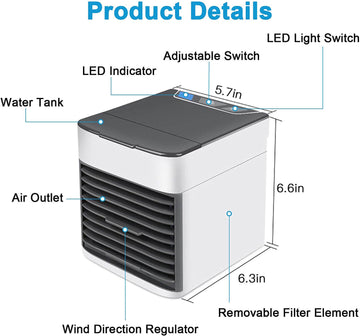 Ventilador Artic Ultra Con Mini Aire Acondicionado