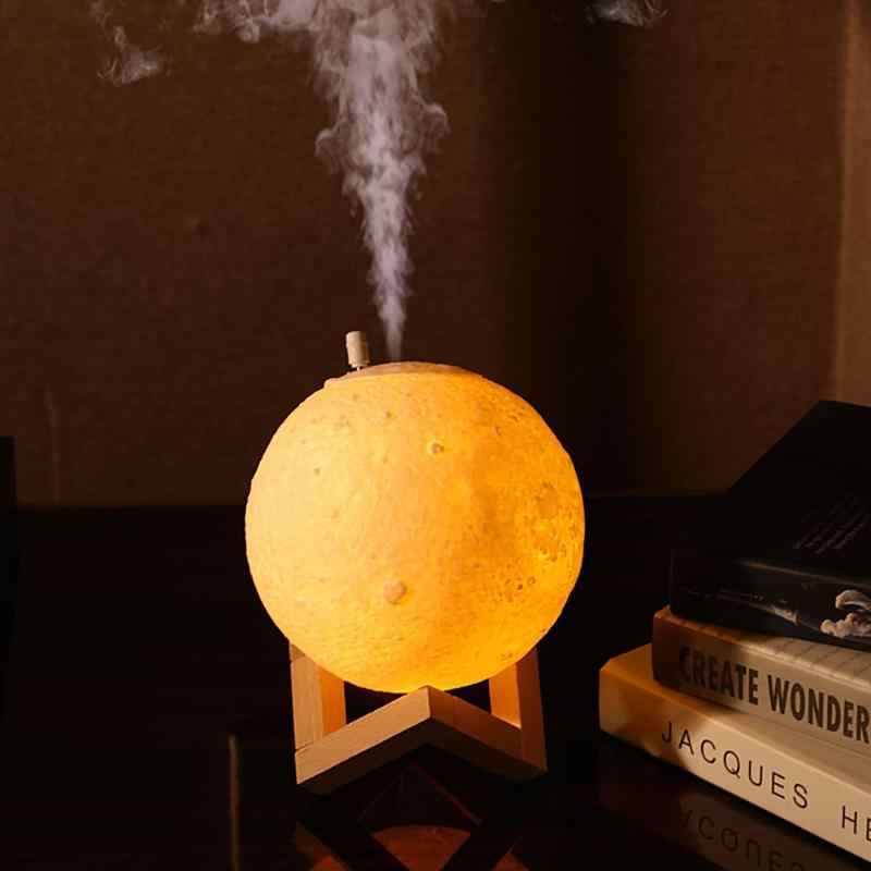 Difusor Humidificador Lampara Luna 880ml