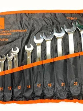 Juego De Llaves Mixtas De La 6-24 Milimetros 14 Piezas