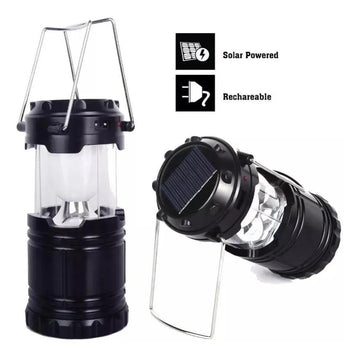 Lampara, linterna Solar, recargable Para Camping y5700