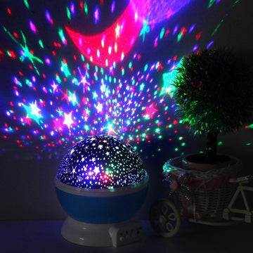 Lampara Rotatoria Proyector Cielo Estrellas giratoria