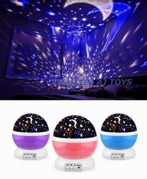 Lampara Rotatoria Proyector Cielo Estrellas giratoria