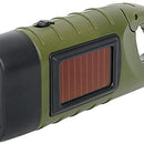 Linterna Manual Mini Con Dinamo Solar Sin Pilas Hogar Campin
