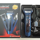 Máquina afeitadora y cortadora de pelo Geemy GM-566 azul 110V