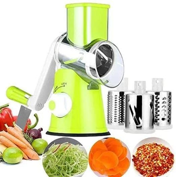 Molino Rallador Cortador 3 En 1 Picatodo Verduras