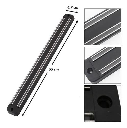 Soporte Riel Magnetico De 55 Cm Para Cuchillos De Cocina