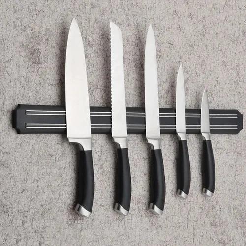 Soporte Riel Magnetico De 55 Cm Para Cuchillos De Cocina